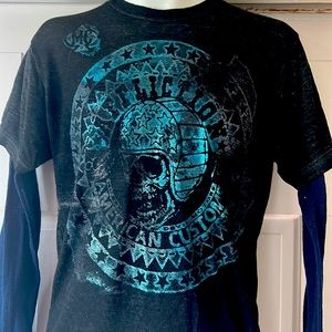 Medium Affliction Customs MC long sleeve shirt thermal